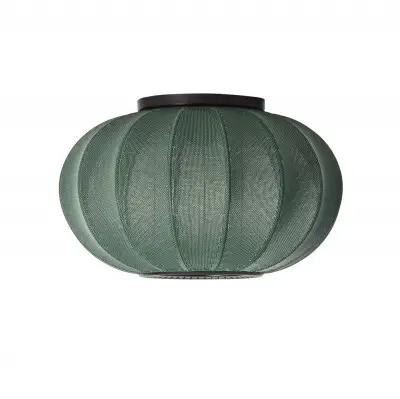 Lampa sufitowa Knit-Wit 45 cm zielona Made By Hand