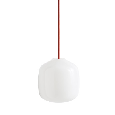 Lampa wisząca Buoy 20 cm czerwony przewód Hay