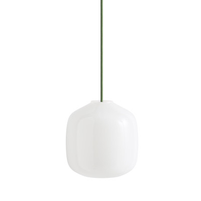 Lampa wisząca Buoy 20 cm zielony przewód Hay