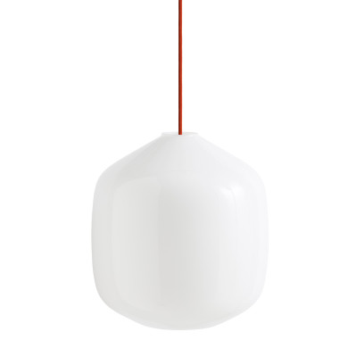 Lampa wisząca Buoy 30 cm czerwony przewód Hay