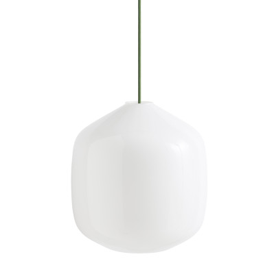 Lampa wisząca Buoy 30 cm zielony przewód Hay