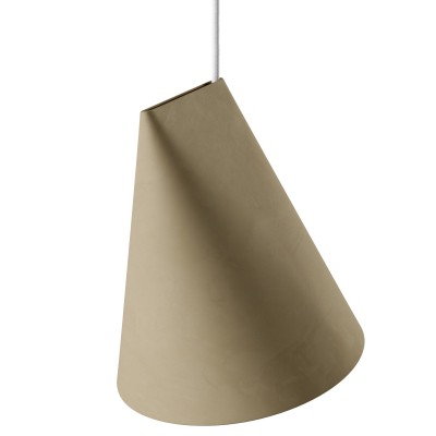 Lampa wisząca Ceramiczna Wide oliwkowa Moebe