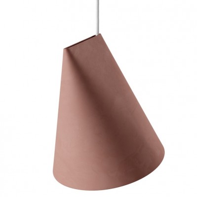 Lampa wisząca Ceramiczna Wide terracotta Moebe