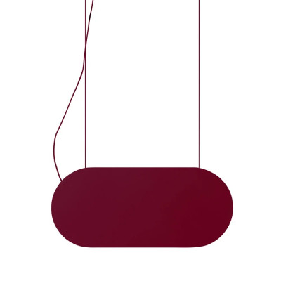 Lampa wisząca Malumi A burgundowa Ummo
