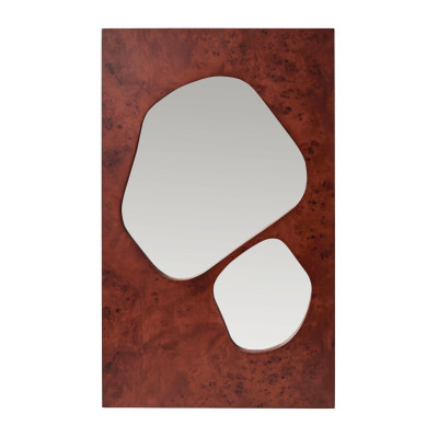 Lustro ścienne Folia 80 cm przydymione Ferm Living