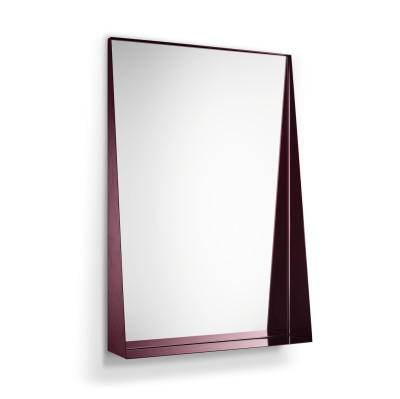 Lustro ścienne Beak 64 cm cm fioletowe Please Wait to be Seated