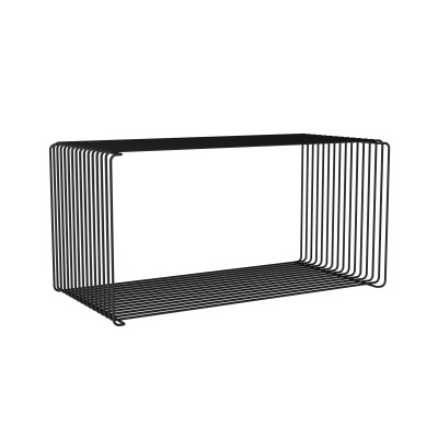 Moduł Panton Wire 70 × 34,8 × 34,8 cm czarny Montana