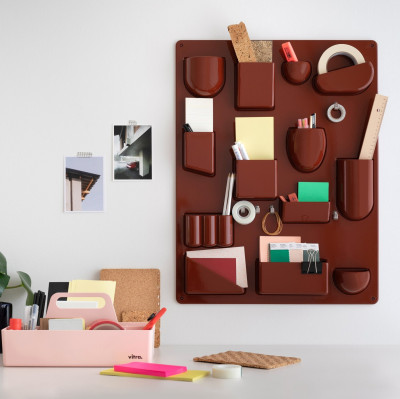 Organizer ścienny Uten.Silo RE II czerwony Vitra