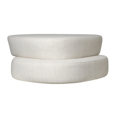 Pufa Plyo 93 cm złamana biel Ferm Living
