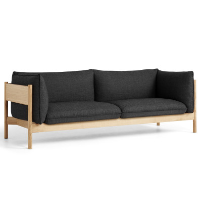 Sofa Arbour 3 osobowa Re-wool 198 olejowany dąb HAY