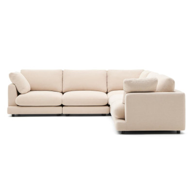 Sofa narożnikowa Gala beżowa Kave Home