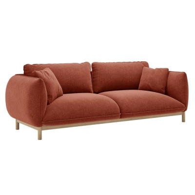 Sofa 3-osobowa Ada brązowa Micadoni