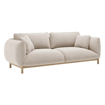 Sofa 3-osobowa Ada jasnobeżowa Micadoni