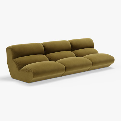 Hi Lo AV54 3-Sitzer-Sofa in Grün Andtradition