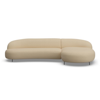 Sofa Aria Z Szezlongiem 316X174 Cm Denali Beżowa