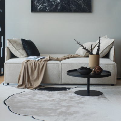 Sofa Rozkładana Fabien Kasztanowa Nordic Line