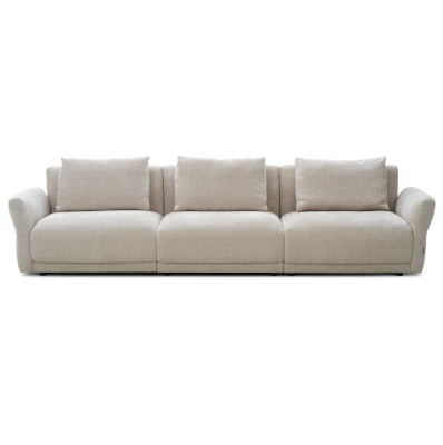 Sofa Bondi 3 osobowa kremowa Furninova