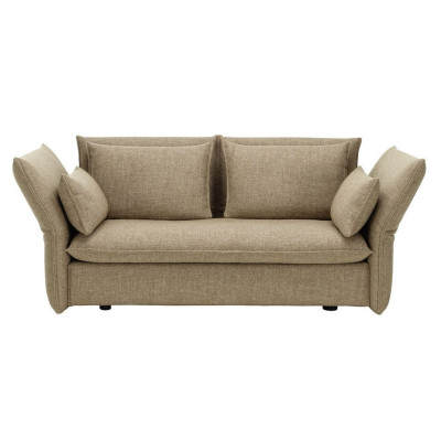 Sofa Mariposa 2-seater Savana Papyrus Melange Vitra