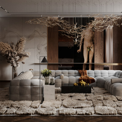 Sofa Michelle Burgundowa Nordic Line