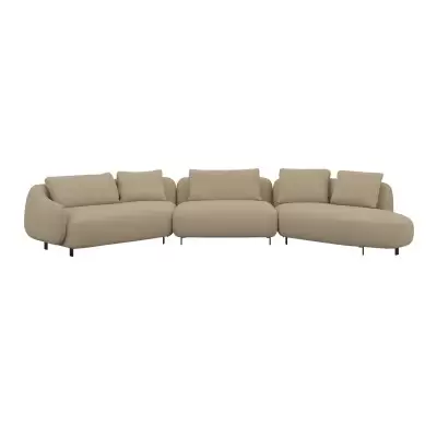 Sofa Orca Set 1 Benson Taupe Furninova