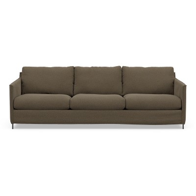 Sofa Petito 258 Cm Ciemnobeowa