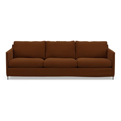 Sofa Petito 258 Cm Kasztanowa