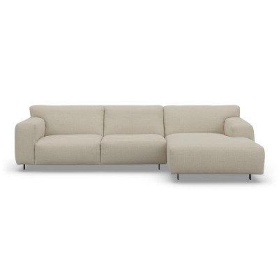 Sofa Vesta Z Szezlongiem 301X160 Cm Piaskowa