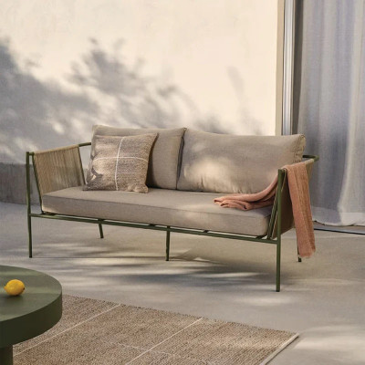 Sofa ogrodowa Zivia zielona Kave Home