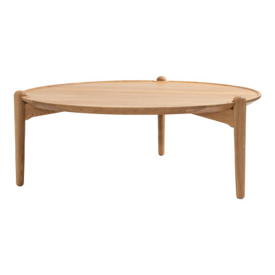 Stolik kawowy Aria 90 cm dębowy Design House Stockholm