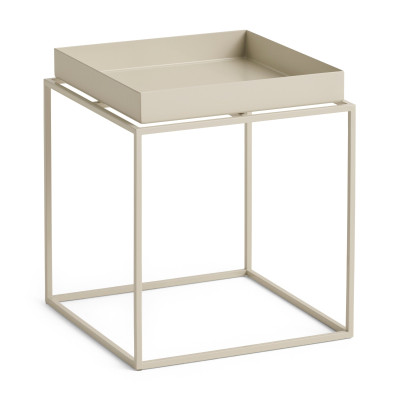 Tablett-Couchtisch 40 cm beige HAY