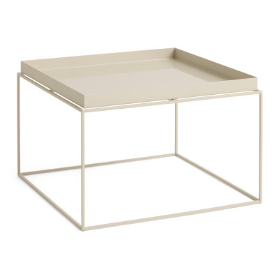 Stolik kawowy Tray 60 cm beżowy HAY