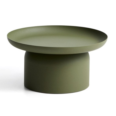 Stolik ogrodowy Arcola 70 cm zielony kave home