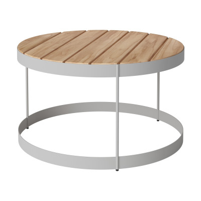 Stolik ogrodowy Drum 60 cm drewno teak Bolia