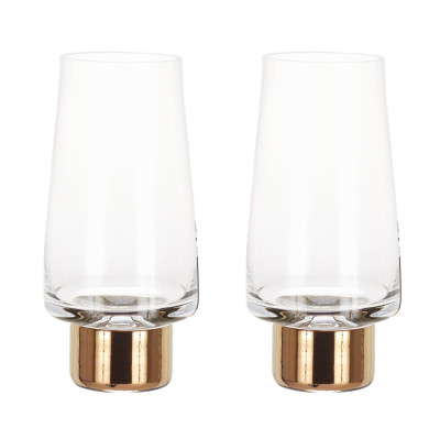 Szklanka wysoka do drinków Tank miedziana 2 szt. Tom Dixon