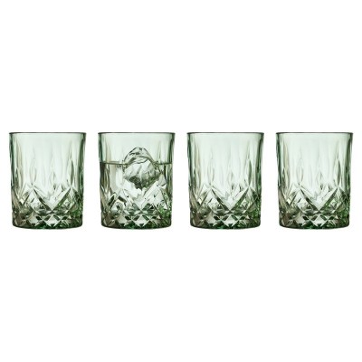 Szklanki do whisky Sorrento 4 szt. zielone Lyngby Glas