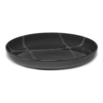 Talerz głęboki Zuma 25 cm czarny 2 szt. Serax