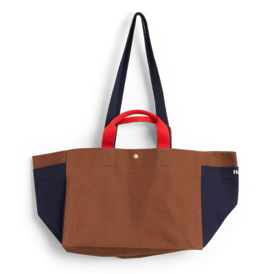 Torba Weekend Bag Mała Brązowa Multi Hay