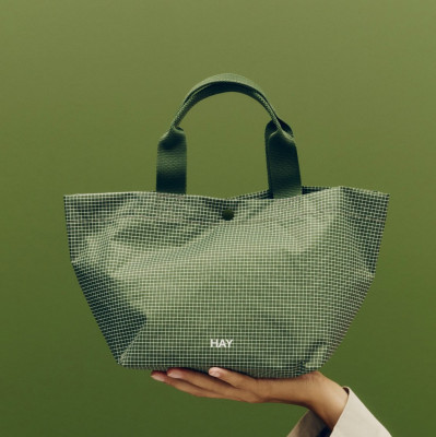 Torba miejska Grid Everyday Bag Mini ciemnozielona HAY