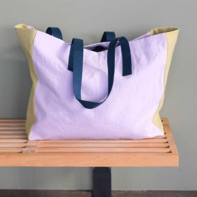 Einkaufstasche Tricolo Lilas