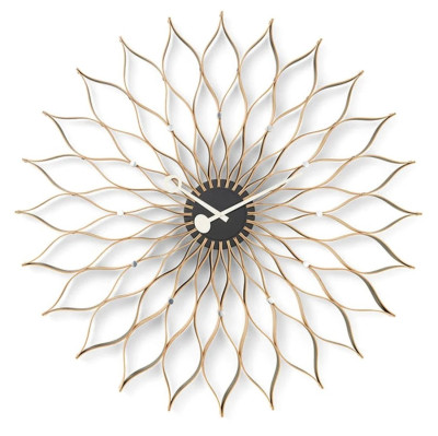 Zegar ścienny Sunflower Birch Vitra