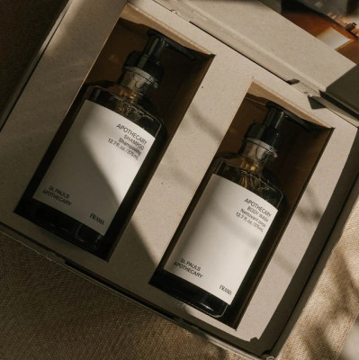 Zestaw upominkowy szampon i żel do mycia ciała Apothecary Frama