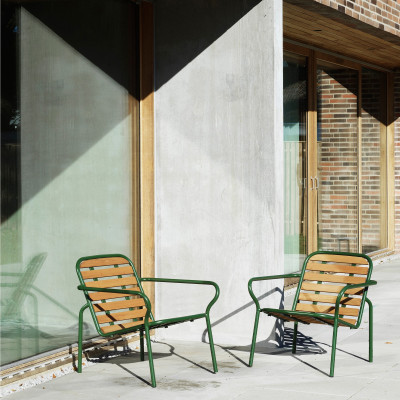 Garden set Vig table + 2 armchairs Normann Copenhagen