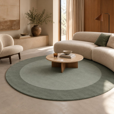 Dywan Solera Shard zielony Linie Design