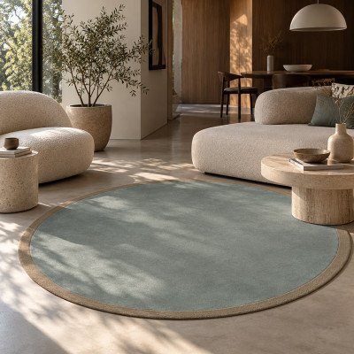 Dywan Eluna Virel 250 cm morski Linie Design