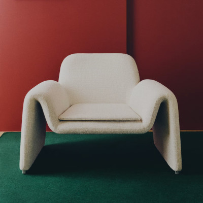 Fotel Melvia beżowy kave home