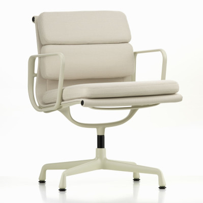 Fotel biurowy Soft Pad EA 231 tkanina track light grey - podstawa szara Vitra