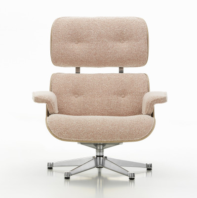 Fotel Eames Lounge chair Nubia Ivory Peach Vitra