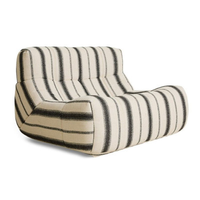 Fotel ogrodowy Lazy chalkstripe HKliving