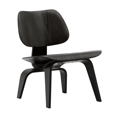 Fotel Plywood Group LCW czarny jesion Vitra