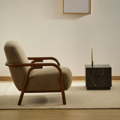Fotel Sylo taupe Kave home